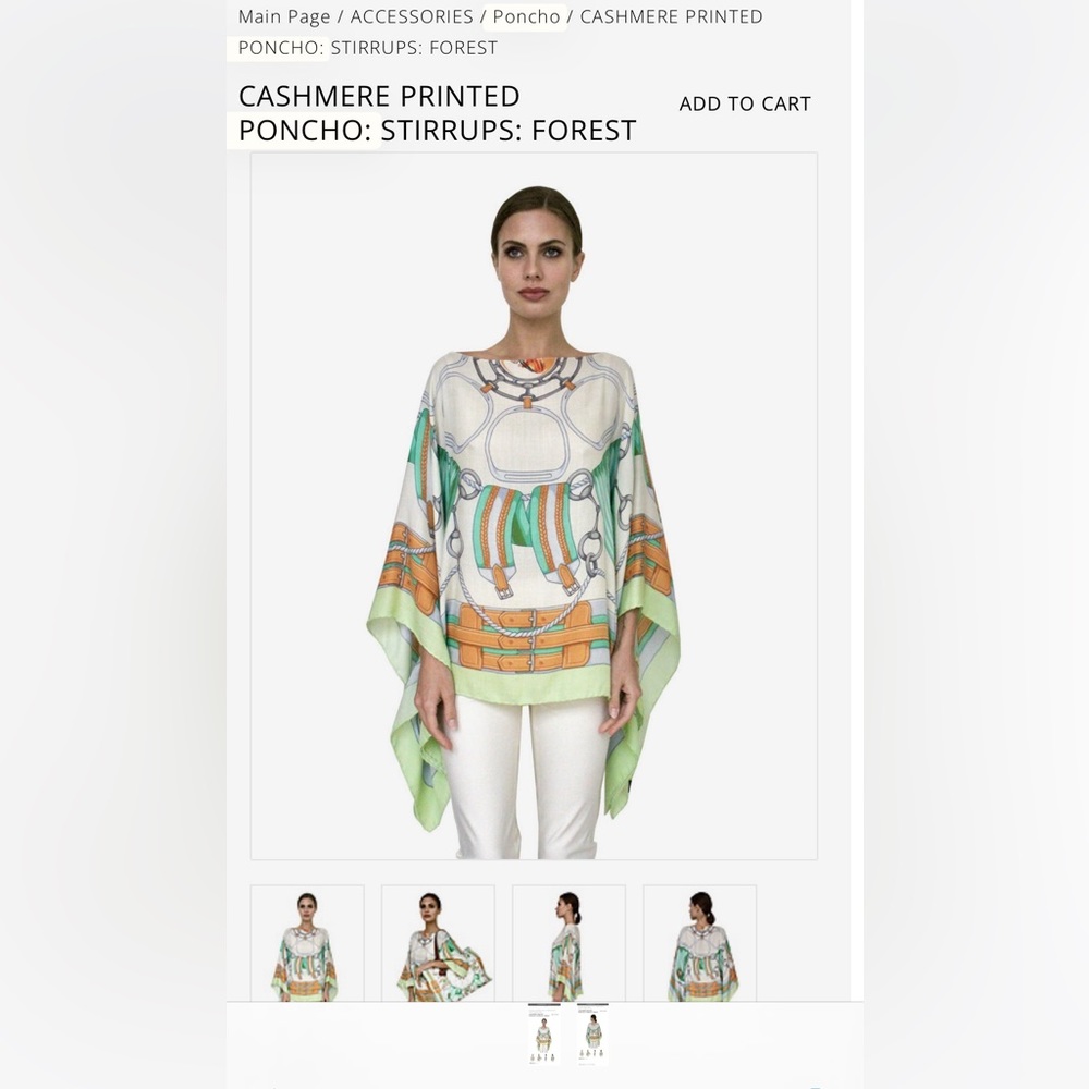 Cashmere Poncho